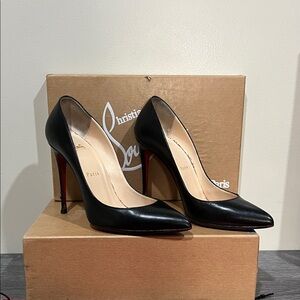 Christian Louboutin Black Stiletto Heels